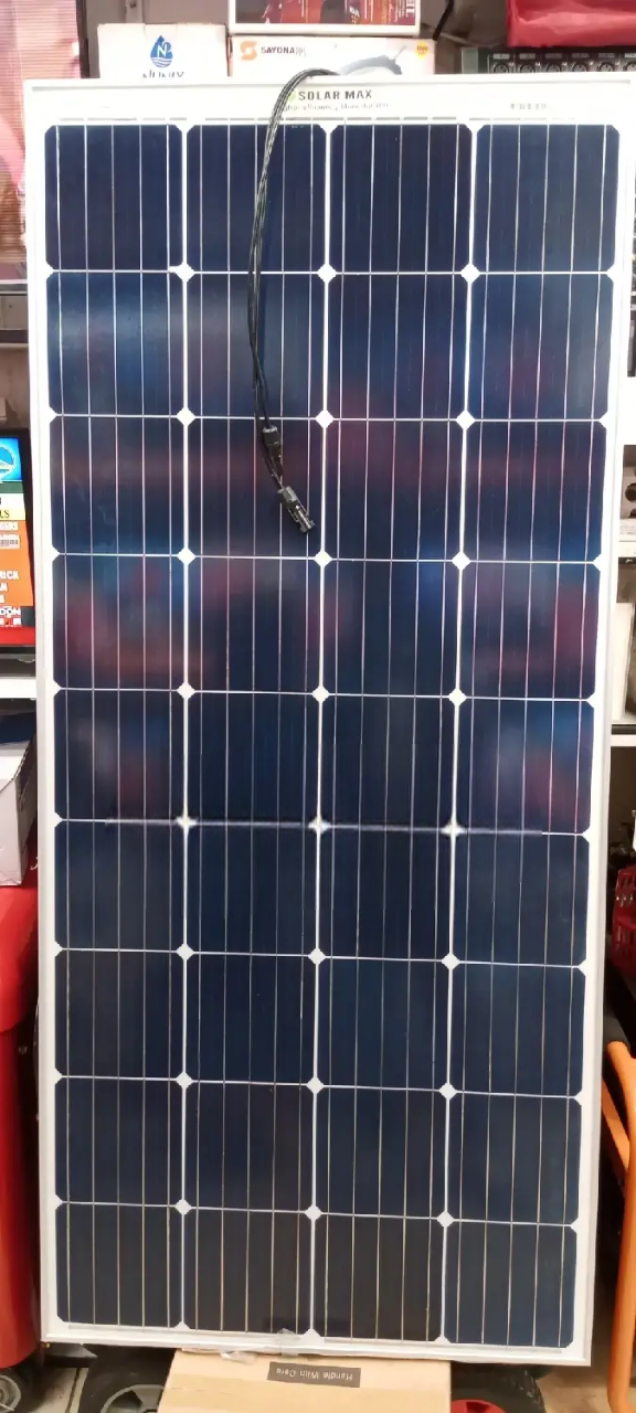 250W Solar Panel Full Kit – 200Ah Battery + 600W Inverter + 30A Controller + 4 Bulbs + 10m Cable - The kit combines high-efficiency solar power, long backup battery storage, and safe power management
