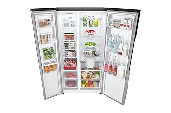 LG GC-X257CSES Side-by-Side Fridge – 635L with InstaView, UVnano™ Dispenser & HygieneFresh+™ - Upgrade your kitchen with the LG GC-X257CSES 635L Side-by-Side Fridge, designed for modern homes.