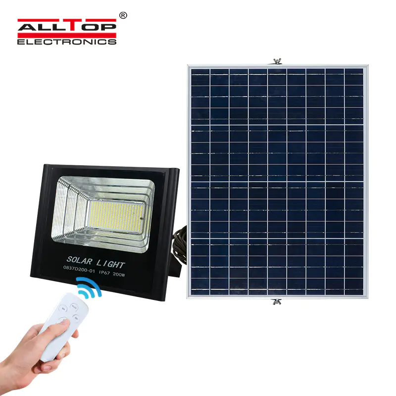 ALLTOP 0837 E300 – 300W Solar Flood Light LED | Automatic Dusk to Dawn Outdoor Security Light - Brighten up your nights with the ALLTOP 0837 E300 300W Solar Flood Light LED.