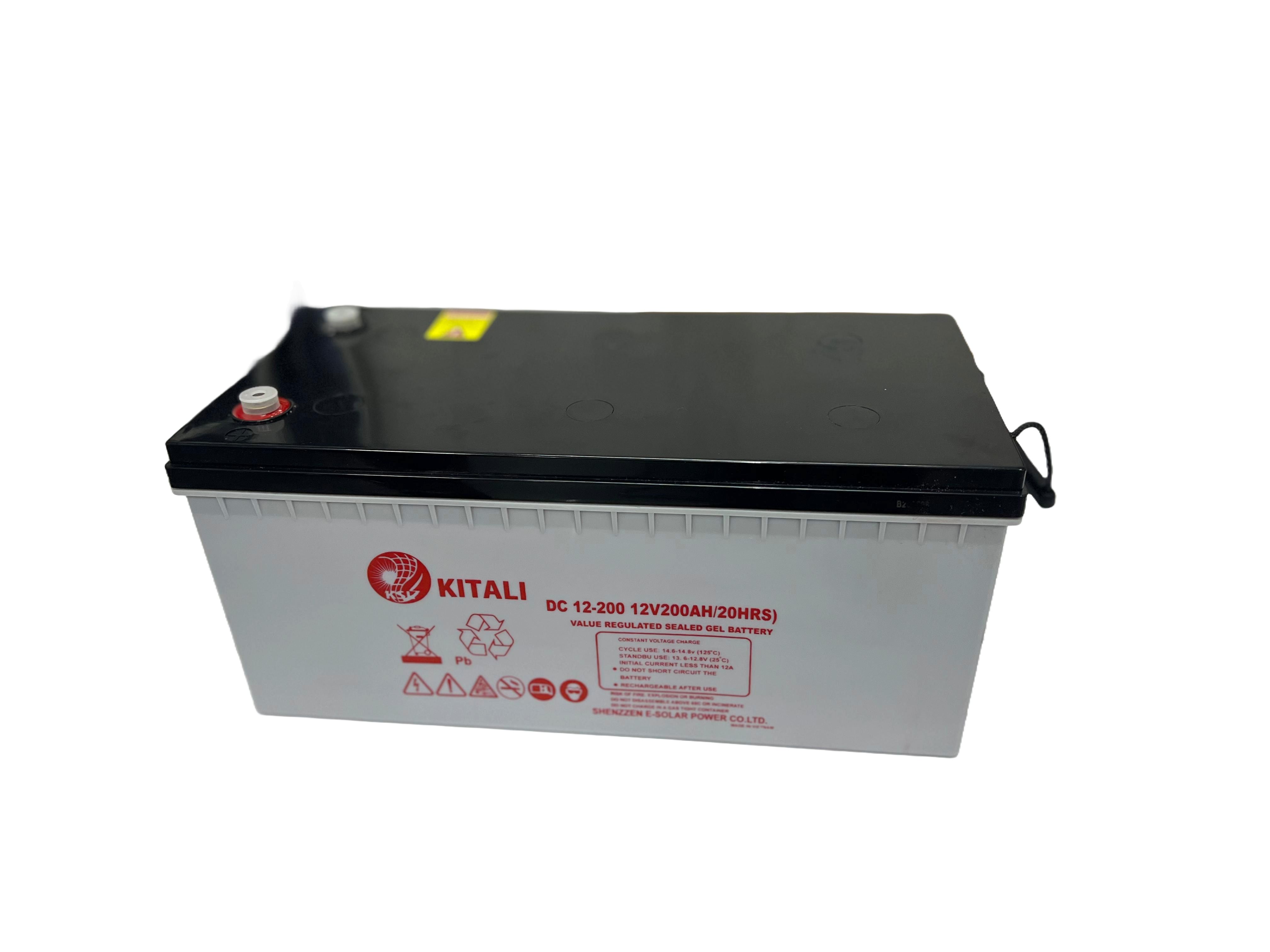 Kitali 200Ah Gel Deep Cycle Battery – Maintenance-Free Long-Lasting Solar & Inverter Battery - The Kitali 200Ah Gel Deep Cycle Battery is a high-capacity, maintenance-free power solution.