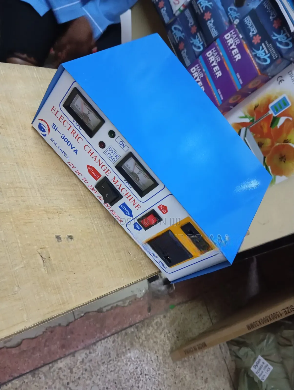 300W AC to DC and DC to AC Solar Inverter – Compact Power Converter for Home, Office & Solar Systems - Upgrade your solar and backup power setup with the 300W Solar Inverter, designed for efficiency,