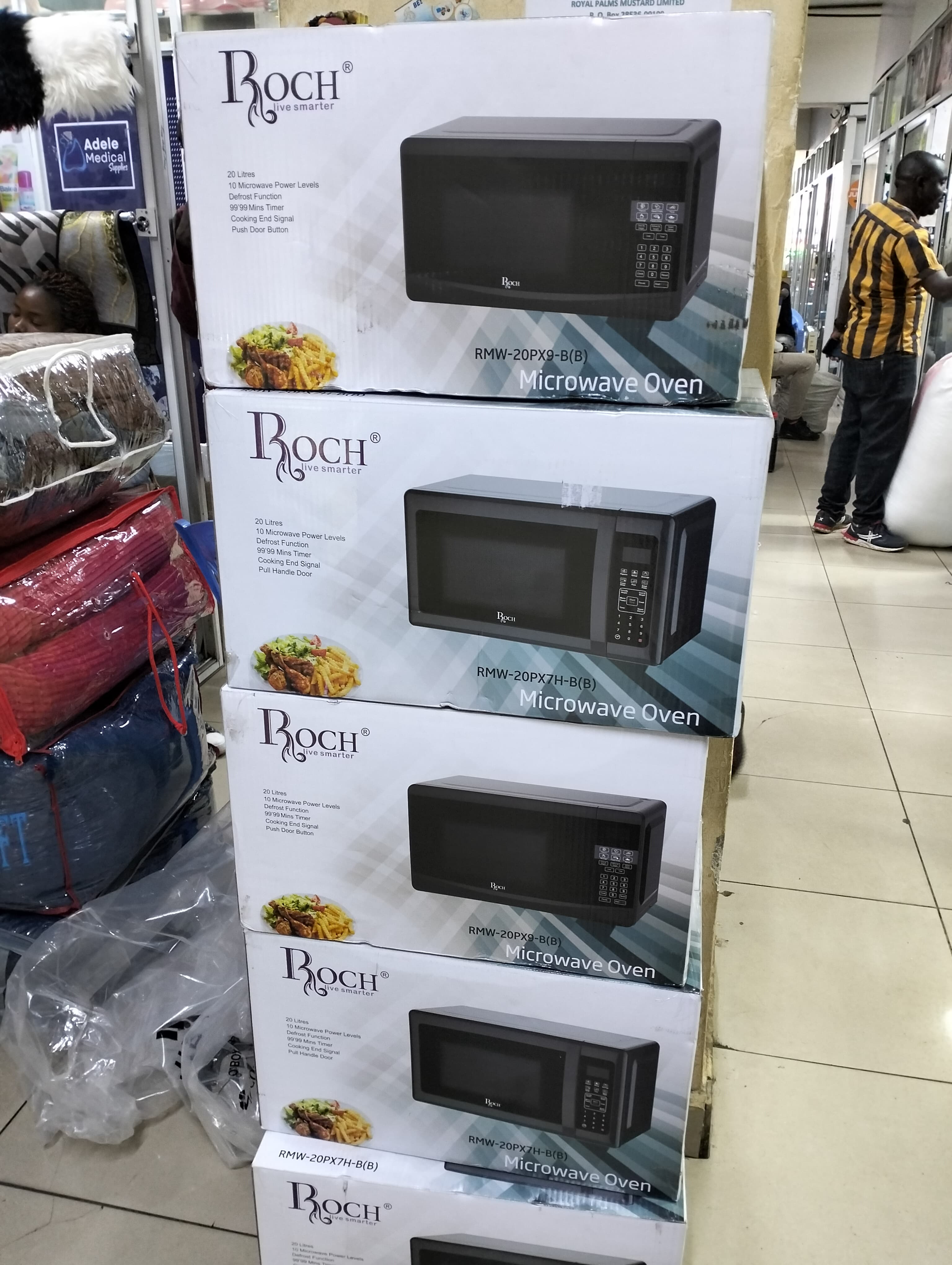 Roch Microwave Oven – Compact, Durable & Energy-Efficient Kitchen Appliance - A modern, stylish, and high-performance kitchen appliance designed to simplify everyday cooking.