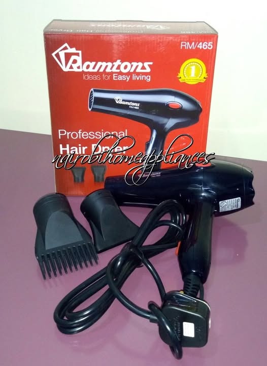 Ramtons Professional Blowdry – High-Power Salon & Home Hair Dryer - A high-performance hair dryer designed for both professional salons and home use.
