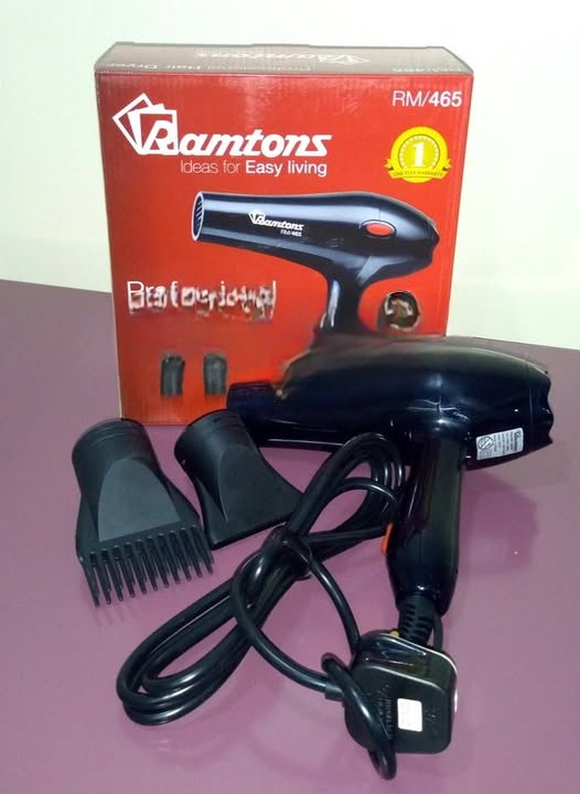 Ramtons Professional Blowdry – High-Power Salon & Home Hair Dryer - A high-performance hair dryer designed for both professional salons and home use.