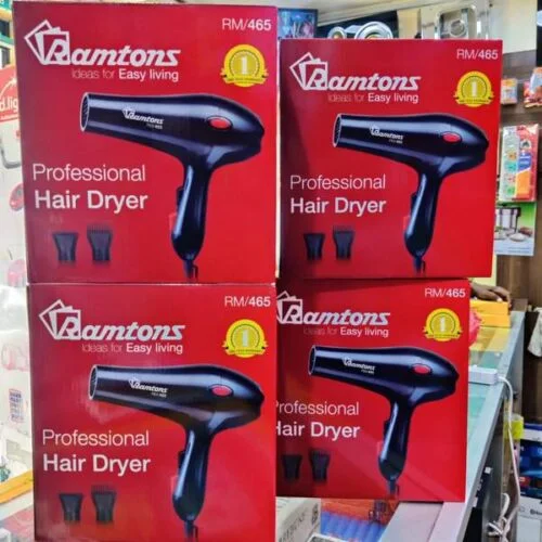 Ramtons Professional Blowdry – High-Power Salon & Home Hair Dryer - A high-performance hair dryer designed for both professional salons and home use.
