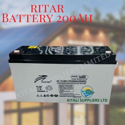Ritar 200Ah 12V Deep Cycle Battery – 20Hr, Free Maintenance, Long-Lasting Power. Power your home, office, or business reliably with the Ritar 200Ah Deep Cycle Battery, engineered for efficiency.