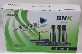 BNK 3-in-1 Wireless Microphone System – Handheld, Lavalier & Headset Mics in One Package - The BNK 3-in-1 Wireless Microphone System is a versatile audio solution designed for churches, events, DJs.