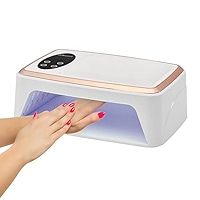 Mate 60 UV/LED Nail Lamp with Hand Pillow – Professional Gel Nail Dryer with Smart Curing. Experience salon-quality nails in the comfort of your home with the Mate 60 UV Nail Lamp.