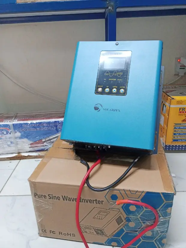 1kVA Hybrid Solarpex Inverter – Smart Solar & Grid Power Backup. Experience reliable, eco-friendly energy with the 1kVA Hybrid Solarpex Inverter, designed for seamless integration of solar.