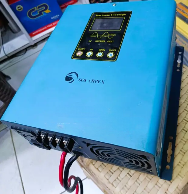 1kVA Hybrid Solarpex Inverter – Smart Solar & Grid Power Backup. Experience reliable, eco-friendly energy with the 1kVA Hybrid Solarpex Inverter, designed for seamless integration of solar.