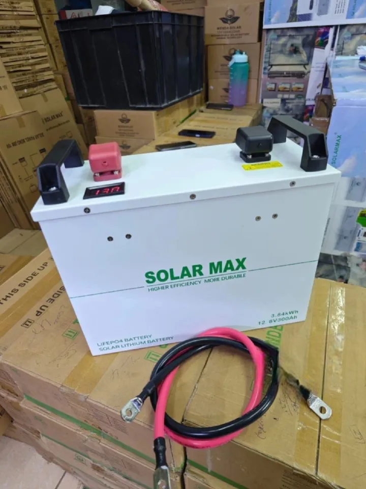 Solarmax 300Ah 12.8V Lithium Battery – High-Capacity LiFePO₄ Solar Energy Storage Solution.
Built with advanced LiFePO₄ (Lithium Iron Phosphate) technology, this battery delivers outstanding safety.