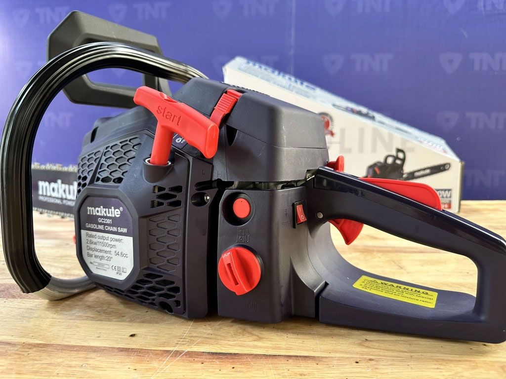 Sacco GC2301 Gasoline Chain Saw – 2600W Powerful Petrol Chainsaw. Engineered for professional forestry work and serious home users who demand power and precision.