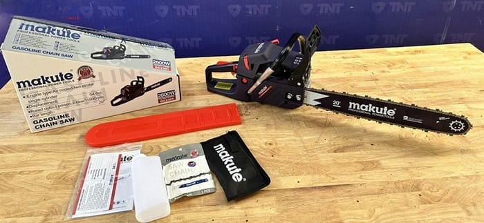 Sacco GC2301 Gasoline Chain Saw – 2600W Powerful Petrol Chainsaw. Engineered for professional forestry work and serious home users who demand power and precision.