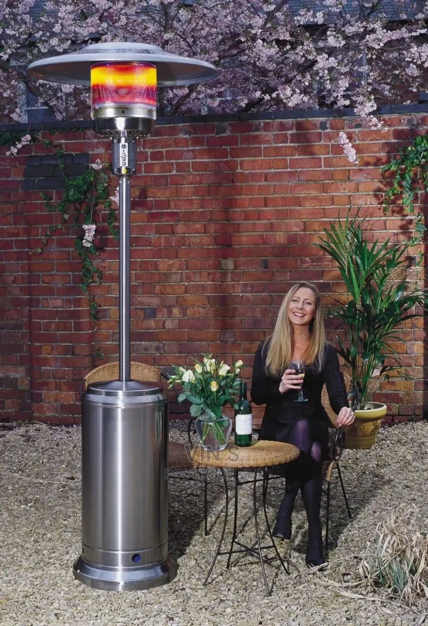 Outdoor Patio Heater – Gas or Electric Standing Heater for Garden & Balcony. Enjoy cozy evenings outdoors all year round with the Outdoor Patio Heater, a stylish and powerful standing heater designed