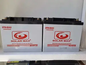SolarMax 80Ah Deep Cycle Gel Battery – Long-Lasting, Maintenance-Free Solar Power Storage. Power your solar system with reliable, maintenance-free energy using the SolarMax 80Ah Deep Cycle Gel Battery