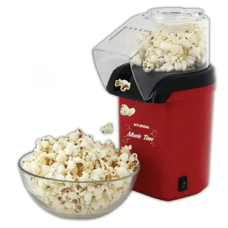 TLAC Electric Popcorn Maker – Hot Air Popcorn Popper for Healthy, Oil-Free Snacks | 1200W, Fast & Compact. Enjoy fresh, fluffy popcorn in minutes with the TLAC Electric Popcorn Maker. 1200W hot-air