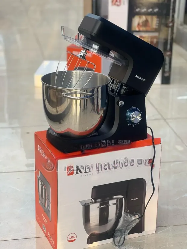 Rebune 10 L Heavy-Duty Professional Stand Mixer – Stainless Steel Bowl Dough & Cake Mixer. Level up your baking game with the Rebune 10 L Professional Stand Mixer, designed for serious home baker