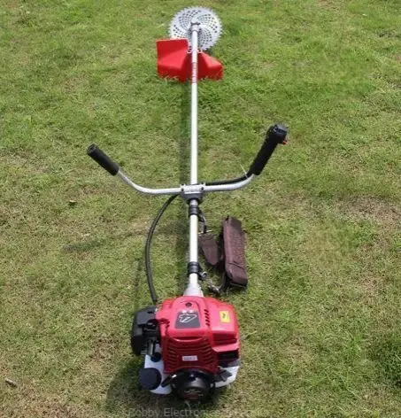 Premier 2-Stroke Petrol Brush Cutter – Heavy-Duty Grass & Weed Trimmer with Metal Blade for Farming, Landscaping & Garden Maintenance