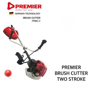 Premier PMBC-2 Brush Cutter – 2-Stroke Petrol-Powered Grass & Weed Trimmer. Tackle tough grass, thick weeds, and light brush with ease using the Premier PMBC-2 Brush Cutter.