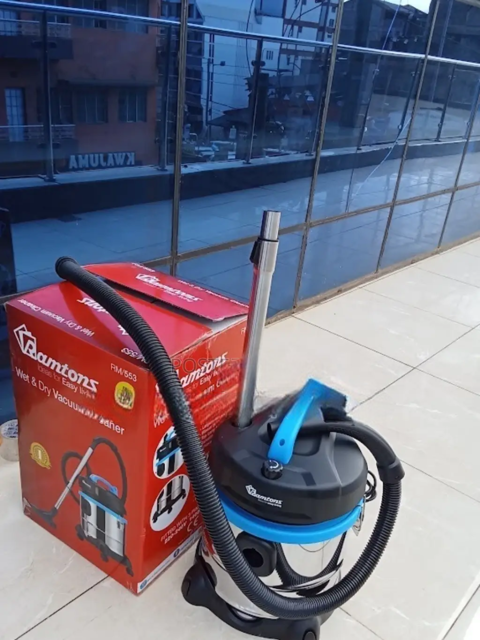 Ramtons 21 Litres Wet & Dry Vacuum Cleaner – Powerful, Multi-Surface Cleaning for Home & Business. Experience professional-grade cleaning at home or in your workspace with the Ramtons 21 L Wet & Dry