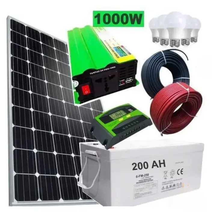 Sunlight 250W Solar Full Kit – 200Ah Battery + 20A Controller + 4 DC Bulbs + 10m Cable | Complete Off-Grid Power Solution. A complete, ready-to-install package designed for Kenyan homes, shops, farms