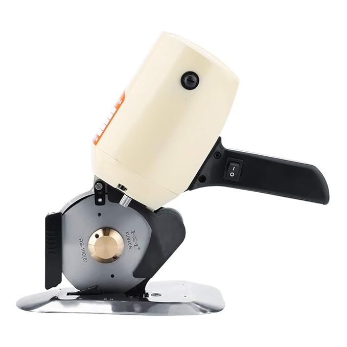 Premier Cloth Cutting Machine – Heavy-Duty Electric Fabric Cutter for Tailoring & Industrial Use. It slices through multiple fabric layers with ease—saving time while maintaining clean, accurate cut