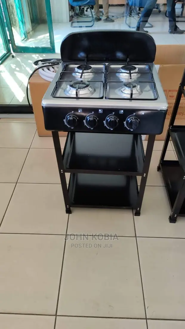 Premier PM530E All Gas Cooker With Stand Shelf – 3-Burner Portable Gas Stove for Fast, Efficient Cooking. A reliable and efficient 3-burner gas stove designed for both home and commercial cooking.