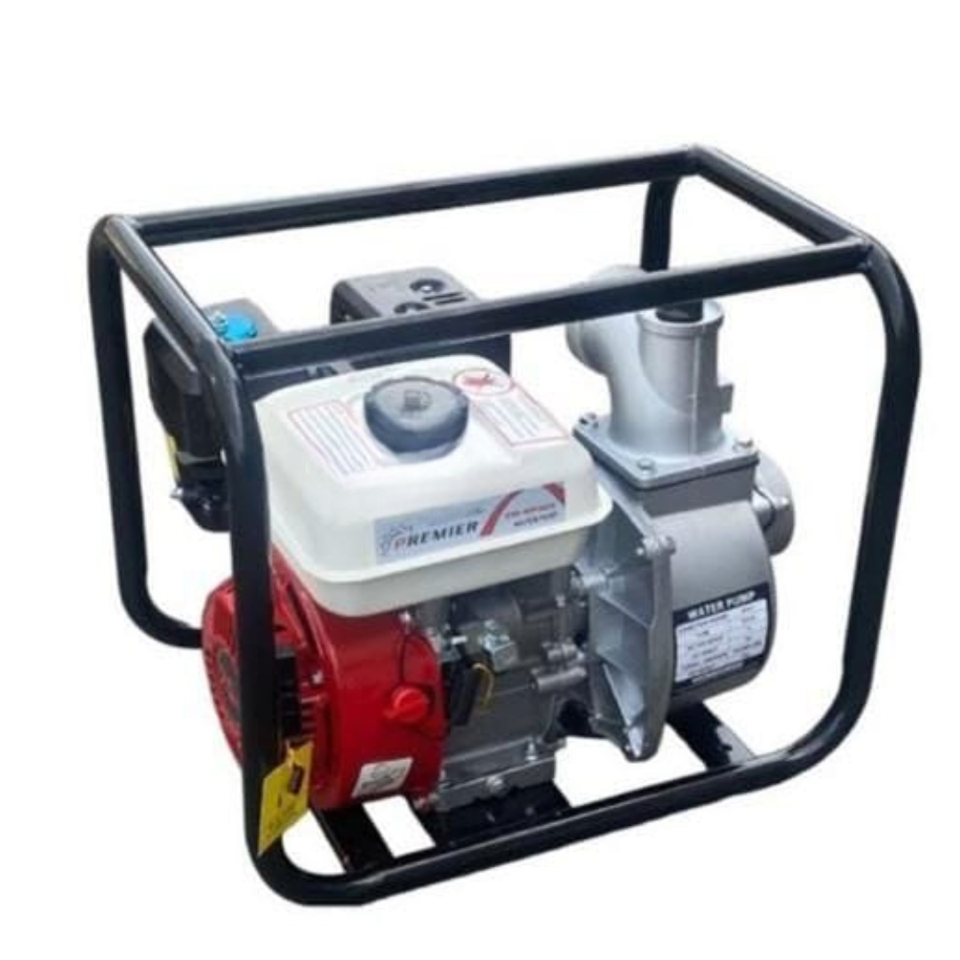 Premier 7.5HP 2″ Petrol Water Pump – High-Performance, Durable Pump for Irrigation, Farms & Domestic Use. A powerful, durable, and efficient water transfer solution for farms, irrigation, construction