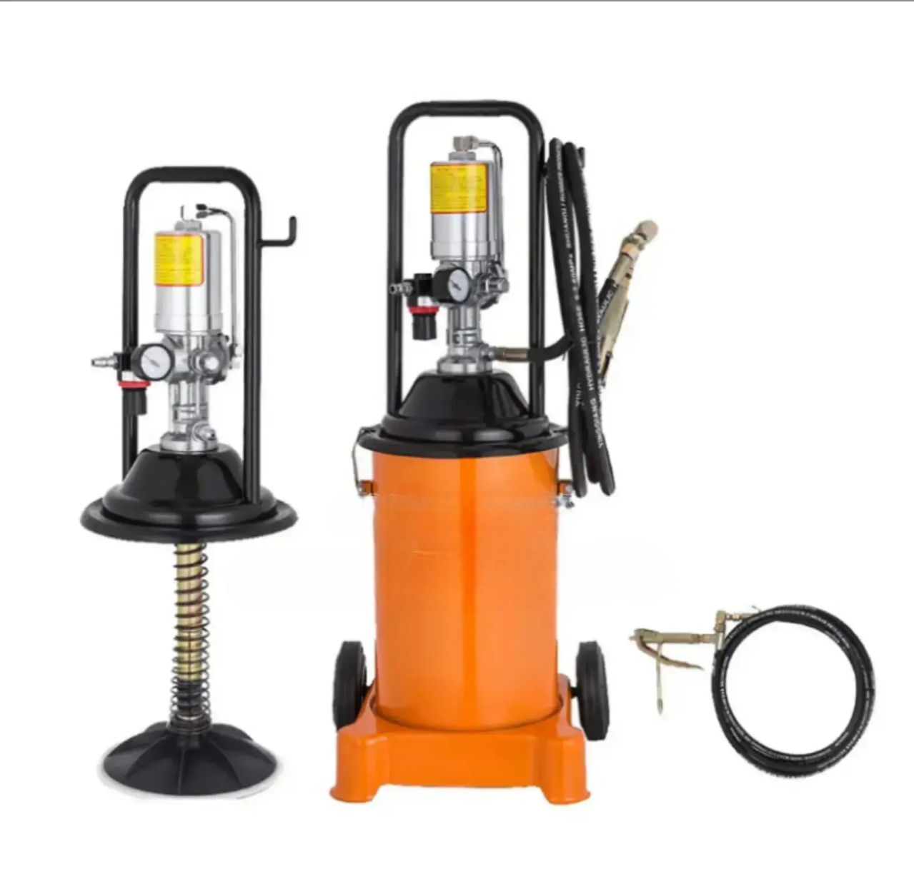 12 L Heavy-Duty Grease Bucket – Industrial & Workshop Grade | Durable Metal Body | Efficient Lubrication Storage & Application.