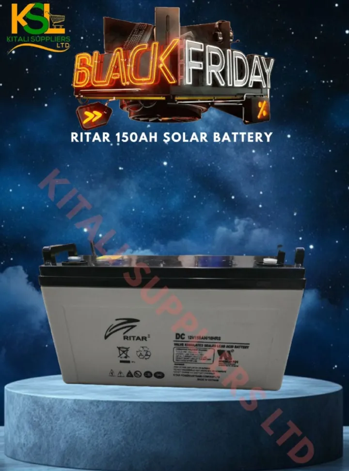 Ritar 100Ah Deep Cycle Battery – 12V Sealed Maintenance-Free AGM Power Storage | Reliable Solar & Inverter Battery. A sealed, maintenance-free AGM battery built for durability and efficiency.