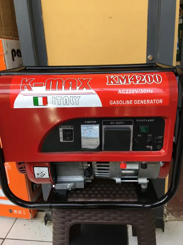 Gmax 2.5KVA Key Start Petrol Generator – Low Fuel Consumption, 100% Copper Coil, Portable Power Supply. 100% pure copper coil, and optimized low fuel consumption for home, business, and outdoor power