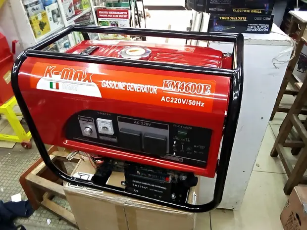 Gmax 2.5KVA Key Start Petrol Generator – Low Fuel Consumption, 100% Copper Coil, Portable Power Supply. 100% pure copper coil, and optimized low fuel consumption for home, business, and outdoor power