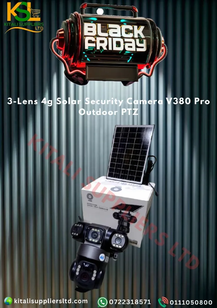 3-Lens 4G Solar Security CCTV Camera Pro VG380 Outdoor – Wireless Smart IP Camera with Night Vision & Motion Detection. Keep your property safe and monitored 24/7 with the VG380 3-Lens 4G.