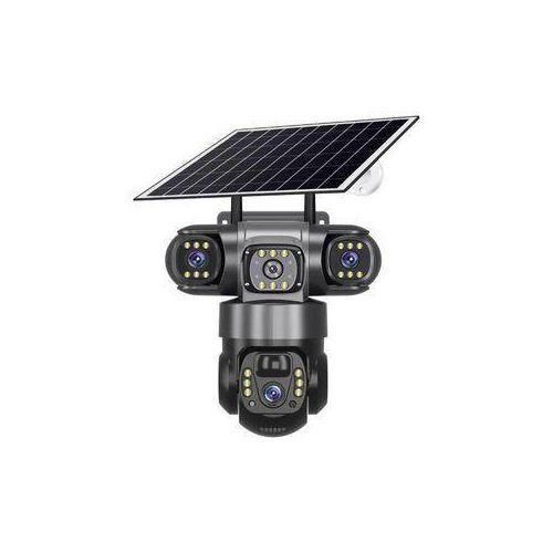 3-Lens 4G Solar Security CCTV Camera Pro VG380 Outdoor – Wireless Smart IP Camera with Night Vision & Motion Detection. Keep your property safe and monitored 24/7 with the VG380 3-Lens 4G.