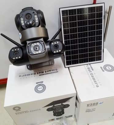 3-Lens 4G Solar Security CCTV Camera Pro VG380 Outdoor – Wireless Smart IP Camera with Night Vision & Motion Detection. Keep your property safe and monitored 24/7 with the VG380 3-Lens 4G.