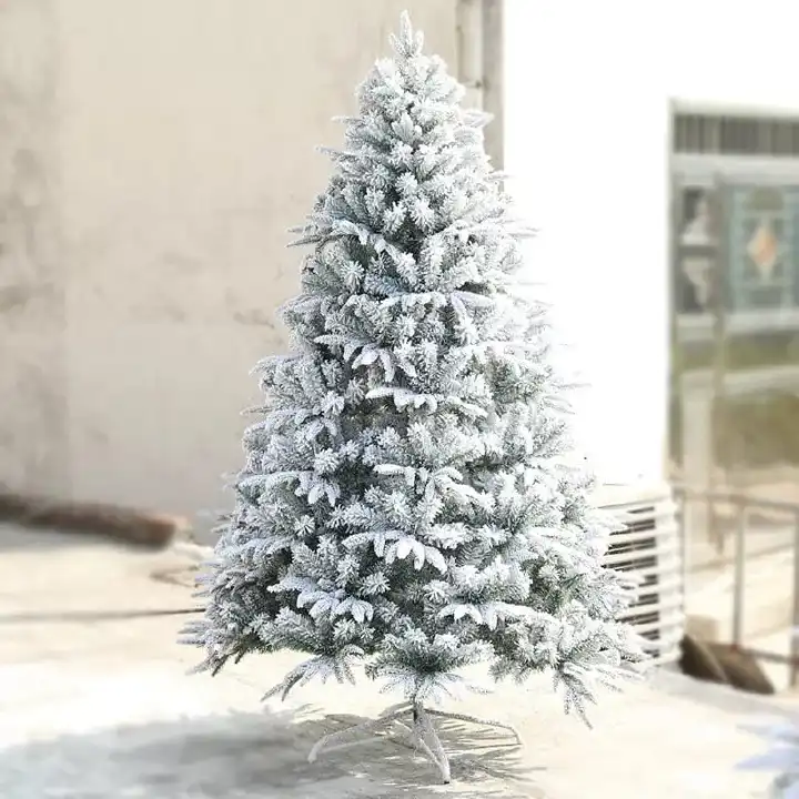 Flaked Christmas Tree 1.8M (6FT) – Premium Snow-Flocked Holiday Tree. Designed to deliver the perfect winter wonderland look.