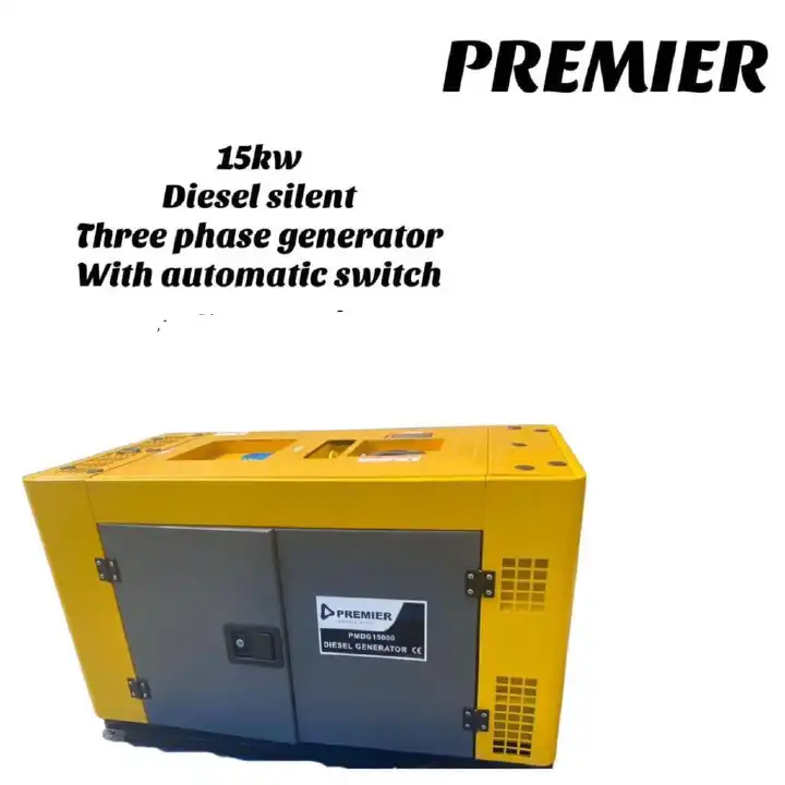 15kVA 3-Phase Silent Diesel Generator with ATS | Soundproof Canopy | Automatic Changeover | Heavy-Duty Backup Power. A robust, fuel-efficient, and low-noise power solution designed for reliable backup