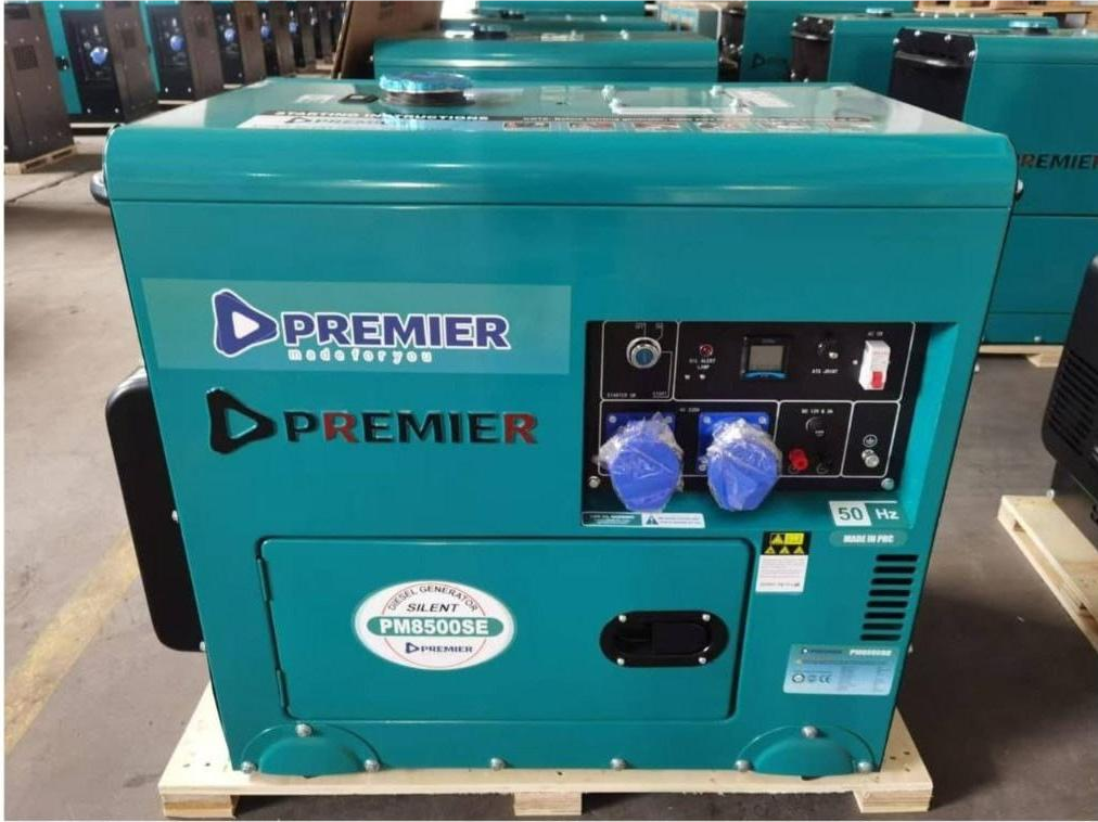9.2kVA Silent Diesel Generator with ATS | Automatic Transfer | Soundproof Canopy | Reliable Backup Power. A dependable, low-noise backup power solution designed for residential, commercial, and light