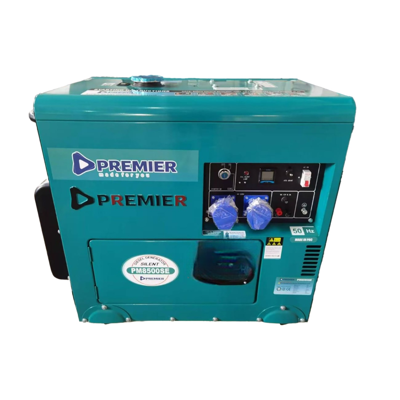9.2kVA Silent Diesel Generator with ATS | Automatic Transfer | Soundproof Canopy | Reliable Backup Power. A dependable, low-noise backup power solution designed for residential, commercial, and light
