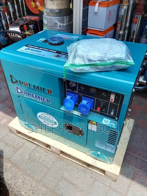 9.2kVA Silent Diesel Generator with ATS | Automatic Transfer | Soundproof Canopy | Reliable Backup Power. A dependable, low-noise backup power solution designed for residential, commercial, and light