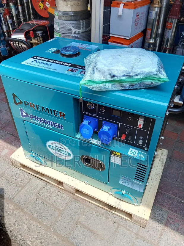 9.2kVA Silent Diesel Generator with ATS | Automatic Transfer | Soundproof Canopy | Reliable Backup Power. A dependable, low-noise backup power solution designed for residential, commercial, and light