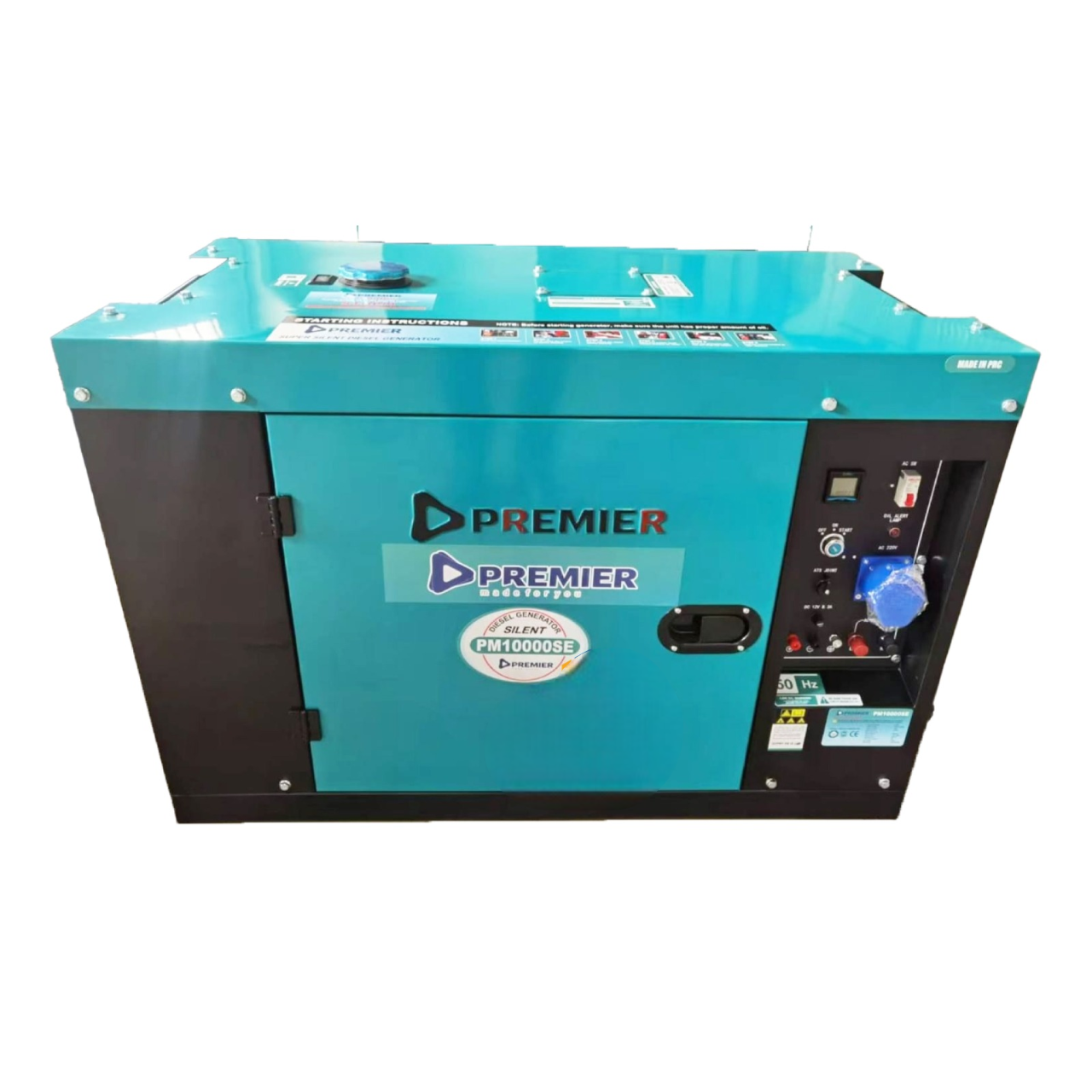 10.5 kVA Silent Diesel Generator with Automatic Transfer Switch (ATS). A reliable, fuel-efficient power solution designed for homes, offices, clinics, retail outlets, and light industrial applications