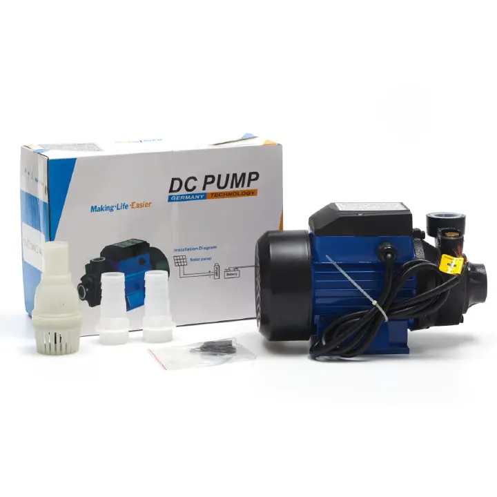 24V 200W Water Booster Pump – 25m Head High Pressure. Designed to increase water flow and pressure for homes, farms, solar water systems, and small industrial applications.