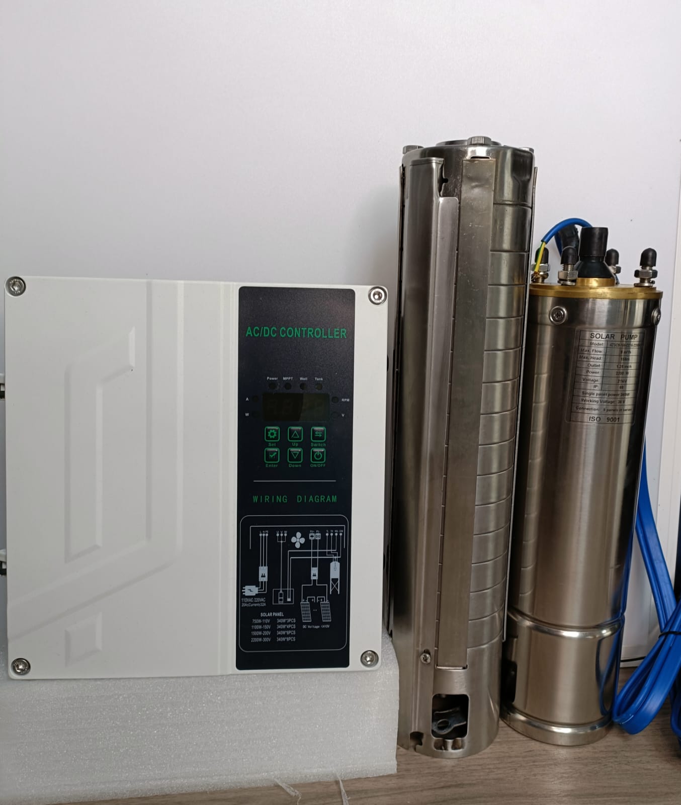 160m Head Water Pump – AC/DC Dual Power, 2200W High Pressure. A high-capacity, versatile water pump designed for demanding domestic, agricultural, and industrial applications.