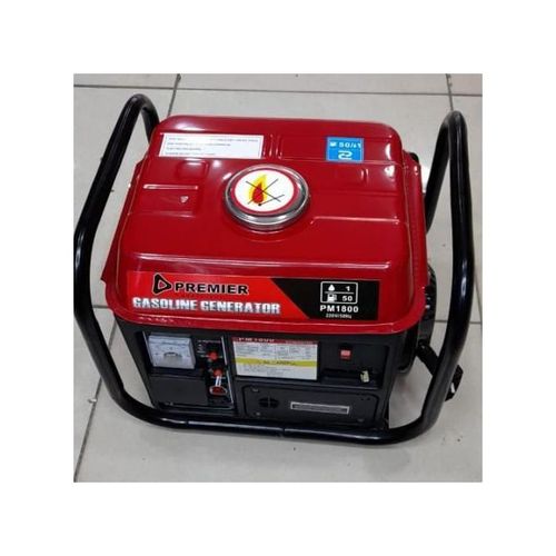 Premier PM-1800 Petrol Generator – 2-Stroke Portable Power Generator. A compact, lightweight, and fuel-efficient power solution designed for home backup, outdoor activities, small shops, and light-dut