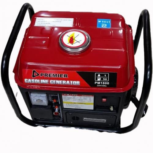 Premier PM-1800 Petrol Generator – 2-Stroke Portable Power Generator. A compact, lightweight, and fuel-efficient power solution designed for home backup, outdoor activities, small shops, and light-dut