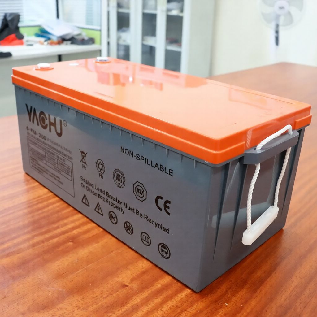 Yachu 200Ah Battery – High-Capacity Deep Cycle Power Storage for Solar, Inverter & Backup Systems. A high-capacity deep cycle energy storage solution designed for solar power systems, inverter setups.