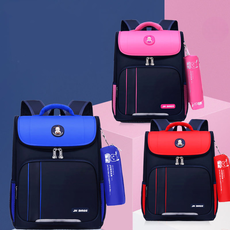 Large SM Baby School Bag – Zipper Backpack for Kids | Grade 2–6 | Durable & Spacious. A durable, lightweight, and spacious backpack designed for children in grades 2 to 6.