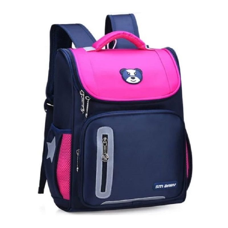 Large SM Baby School Bag – Zipper Backpack for Kids | Grade 2–6 | Durable & Spacious. A durable, lightweight, and spacious backpack designed for children in grades 2 to 6.