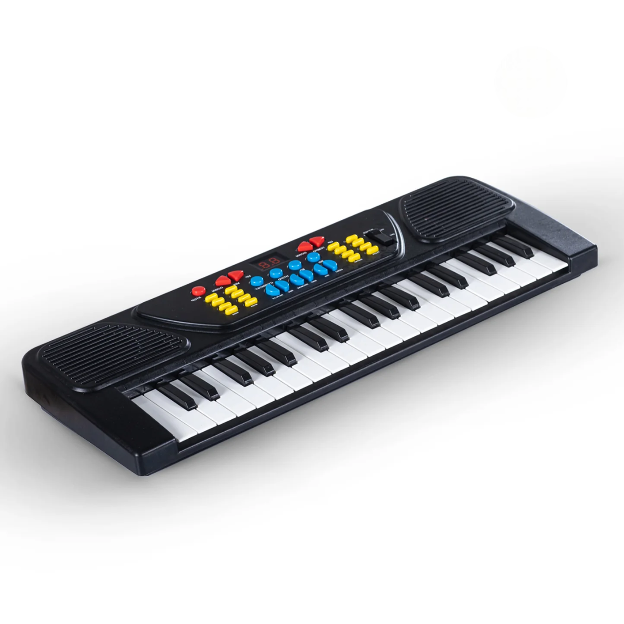 Electronic Keyboard Piano with Charging Cable & Microphone – Rechargeable Digital Keyboard for Kids & Beginners. A versatile and beginner-friendly digital keyboard designed for learning, practice.
